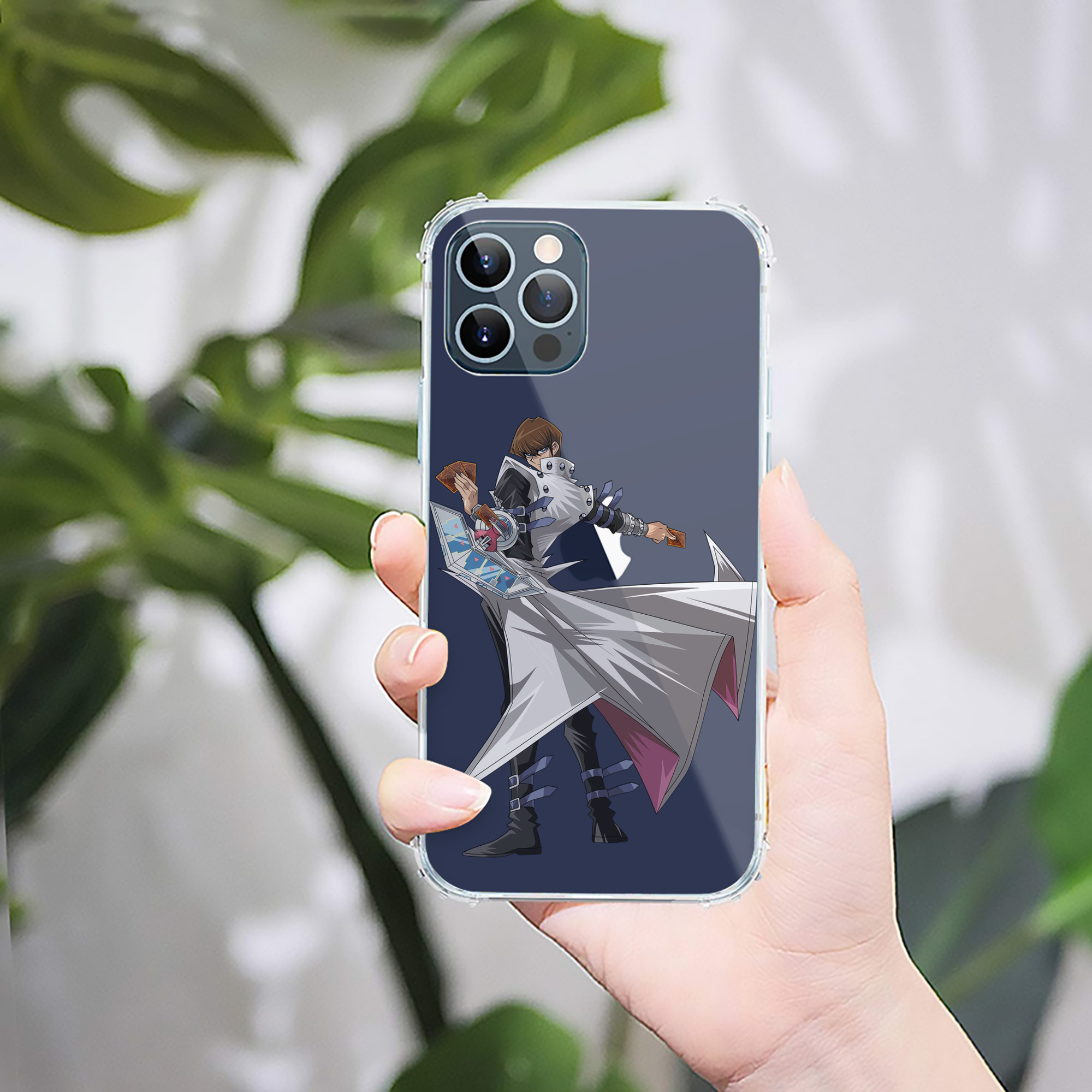 （画像用） 遊☆戯☆王 Yu-Gi-Oh! 【iPhone 12シリーズ対応】透明スマホケース（クリアソフトケース）